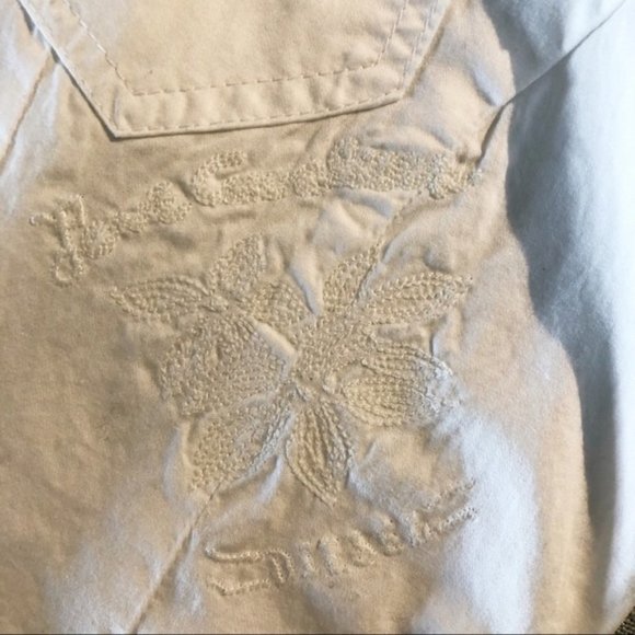 Diesel Button Sleeveless Shirt With Belt - Picture 5 of 6